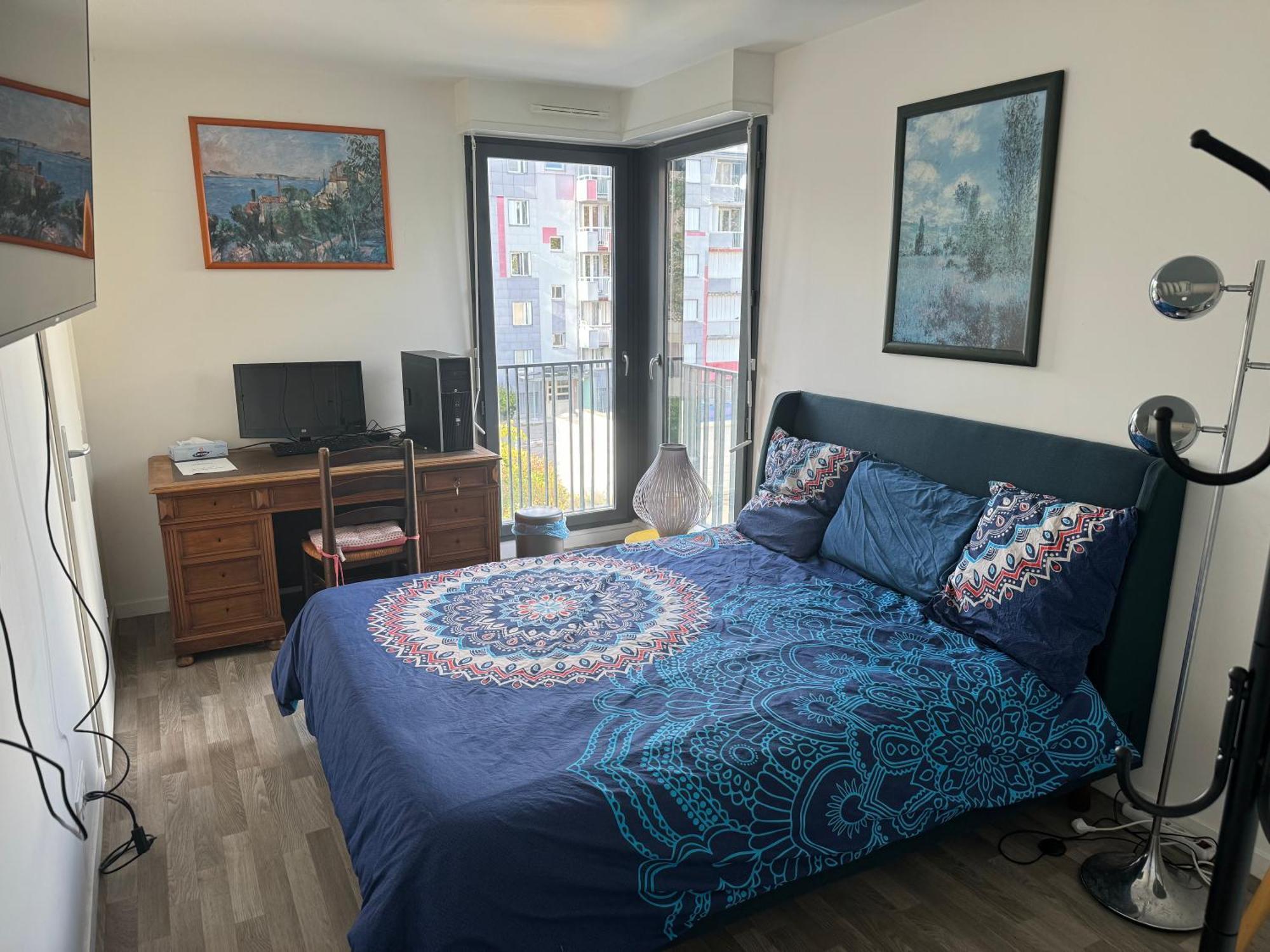 Grande Chambre 14 M2 Avec Salle De Bain Privative A Nanterre Prefecture Proche La Defense Arena Campus Sncf Et Paris المظهر الخارجي الصورة